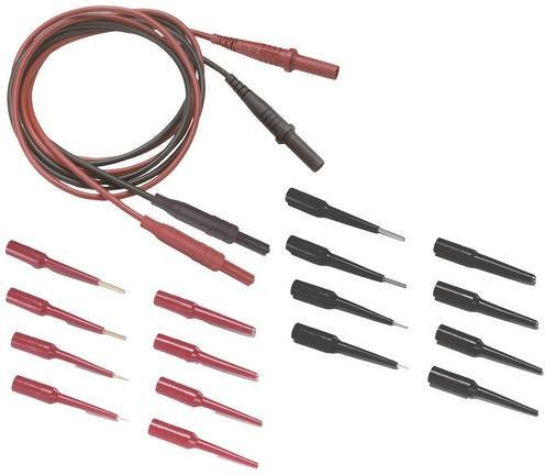 Pomona Electronics Teststecker-Adapterset 1780535 mit Bananensteckern in Rot und Schwarz - Bild 1