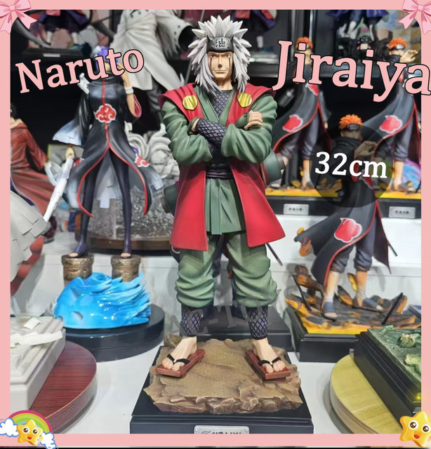 Bandai Naruto Uchiha Jiraiya, PVC-Modell, Einzelfigur, Kunststoff, Bunt / Mehrfarbig - Bild 1