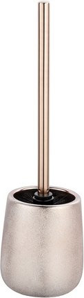 WENKO WC-Garnitur Glimma aus Keramik mit Bürste in Pink, Höhe: 40,0 cm, Breite: 11,5 cm, Tiefe: 1,0 cm - Bild 1