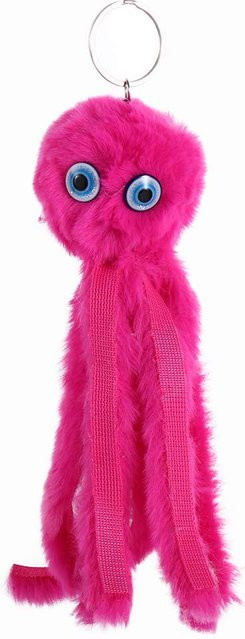 Yiran toy Plüsch Oktopus Schlüsselanhänger, pink, Unisex - Bild 1