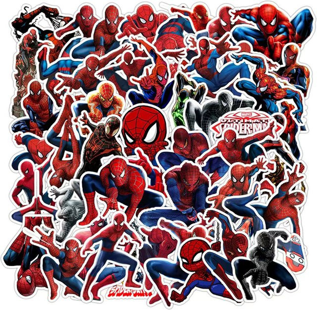 Bandai Marvel Spiderman Actionfiguren, Helden-Charaktermodell, Bunt / Mehrfarbig, Zubehör - Bild 1