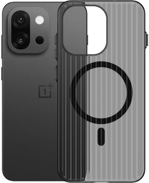 OnePlus Ultradünne Matt MagSafe Schutzhülle für OnePlus 12 und OnePlus 13T in Schwarz oder Transparent - Bild 1