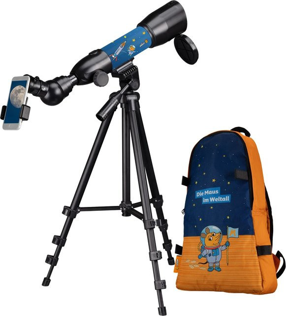 DieMaus Linsenteleskop 50/350 mit Rucksack ab 8 Jahren - Bild 1