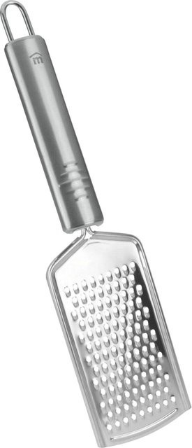 Metaltex Feinreibe aus Edelstahl in Silber, rechteckig und spülmaschinenfest - Bild 1