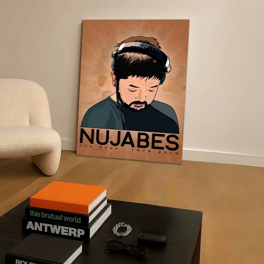 Wasserfester N-Nujabes Album-Poster-Aufkleber in Mehrfarbig für deine Wanddekoration - Bild 5