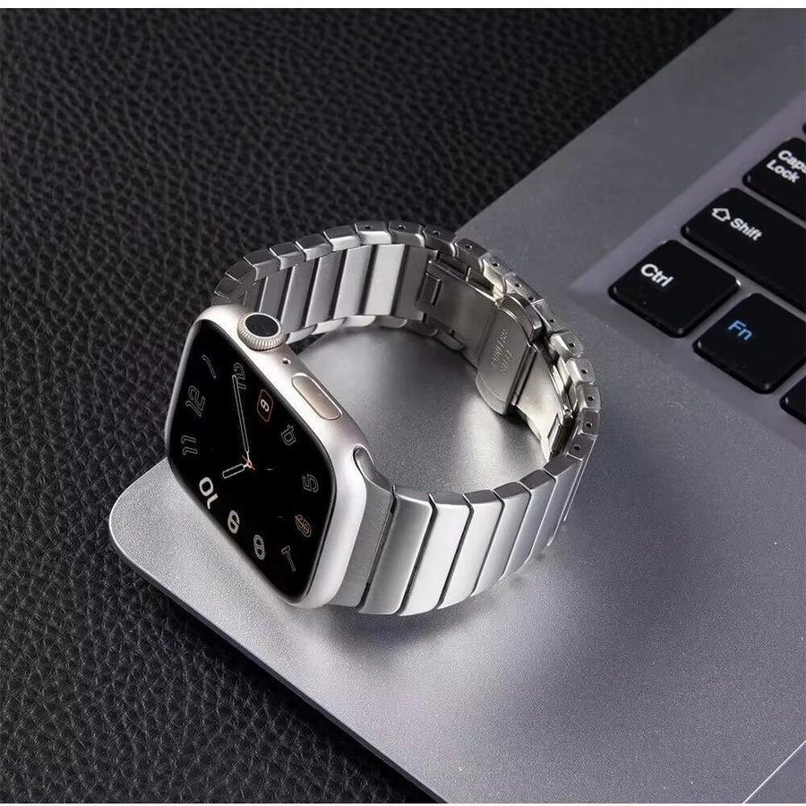 FancyWrist Uhrenarmband Edelstahl, Schwarz, Unisex - Bild 2