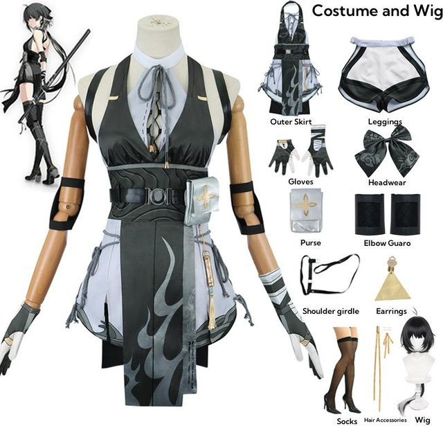 Ohrringe Damen, Wuthering Waves Rover Cosplay - Bild 1