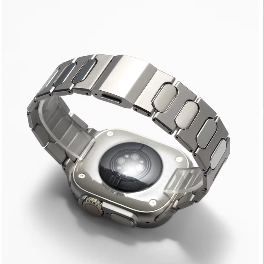 TANGYIYI Uhrenarmband Titan, Magnetverschluss, Unisex - Bild 6