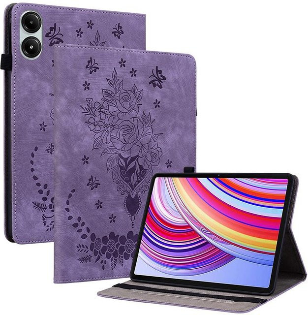 Xiaomi Lederhülle für Pad 6/7/8 Pro und Pad SE in Violett - Bild 1