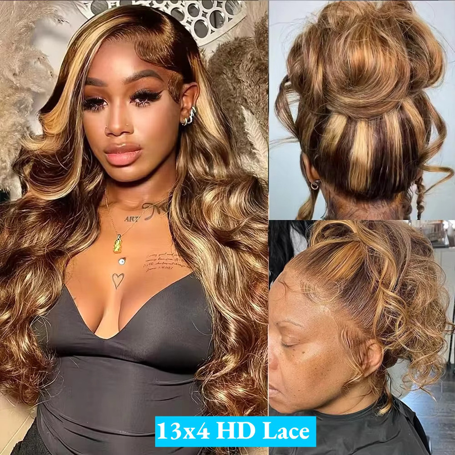 Graww Perücke, Ombre Bodywave, Lace Frontal, Damen - Bild 2