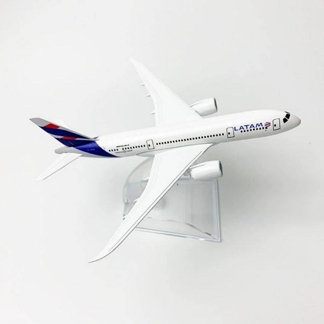 ZOCO Latam Airlines-Modellflugzeug 787, Miniaturflugzeug, Maßstab 1:400, Metall - Bild 1