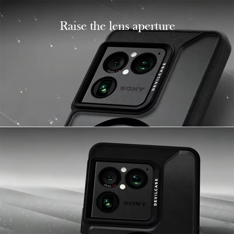 DEVILCASE Schutzhülle für Sony Xperia 1 VIII in Schwarz mit kabelloser Ladefunktion - Bild 3