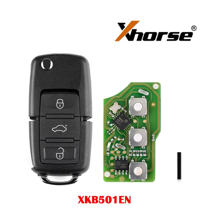 Xhorse XK Draht Universal Fernbedienung Auto Smart Key in Schwarz für VVDI XKLKS0EN XKKF21EN XKHY05EN XKDS20EN XKB501EN XKKF02EN XKFO21EN XKTO01EN - Bild 2