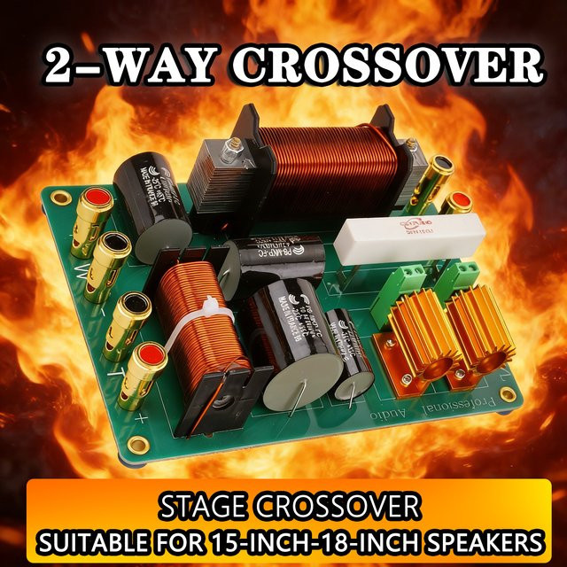 WMAT PA280 JCross Network2Audio Lautsprecher Frequenzteiler für Hochfrequenz und Niederfrequenz in Multicolour - Bild 1