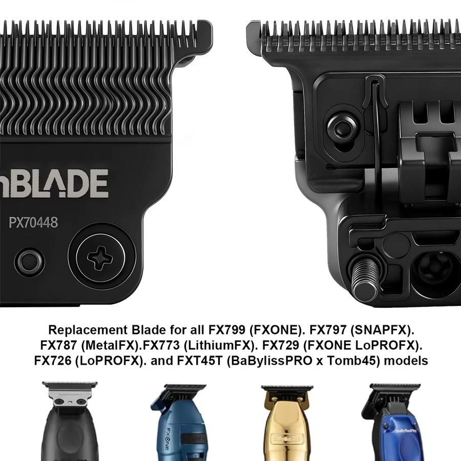 ROSYOUS Ersatz-Trimmerklinge Aurora Schnitzklinge in Schwarz für BabyTrimmer FX787 FF1T FX797 FX773N FX7045B - Bild 3