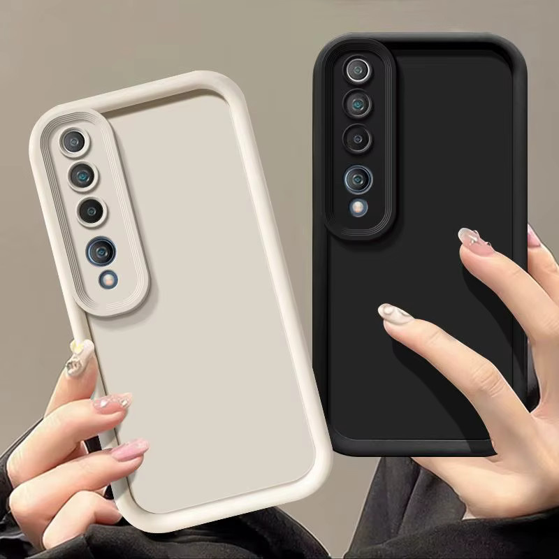 Luxus Softcover für Xiaomi Mi 10 5G und Mi 10 Pro 5G in Rot mit mattem Finish - Bild 4