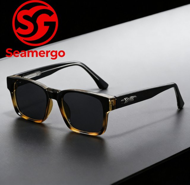 SNQP Sonnenbrille, Herren, Vollrand, quadratisch, Kunststoff - Bild 1