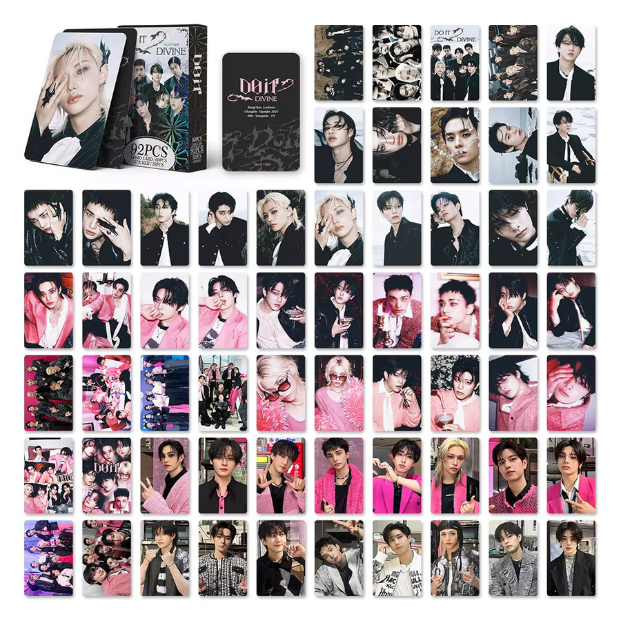 JYP Entertainment Stray Kids Do It, Kartensammlung, 92-teiliges Set - Bild 2