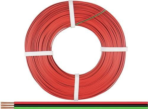 Donau Elektronik Litze 3 x 0,14mm² in Rot, Schwarz und Grün, 25m - Bild 1