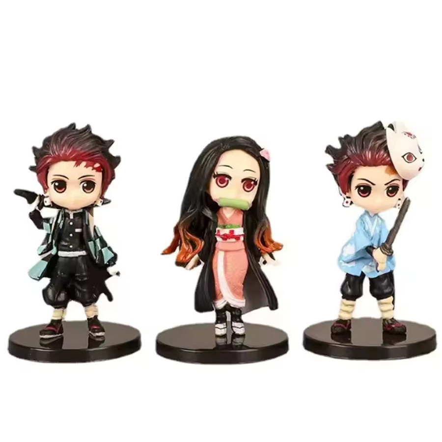 Bandai Dämonentöter Chibi Anime-Figuren Set, 6 Stück, Multicolor, Höhe: 7 cm - Bild 4