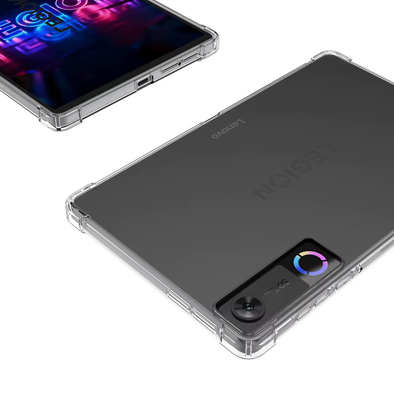 Transparente Silikon-Schutzhülle für Lenovo Legion Y700 2026 5. Generation 8,8 Zoll TB323FU mit Airbag-Schutz aus TPU - Bild 3