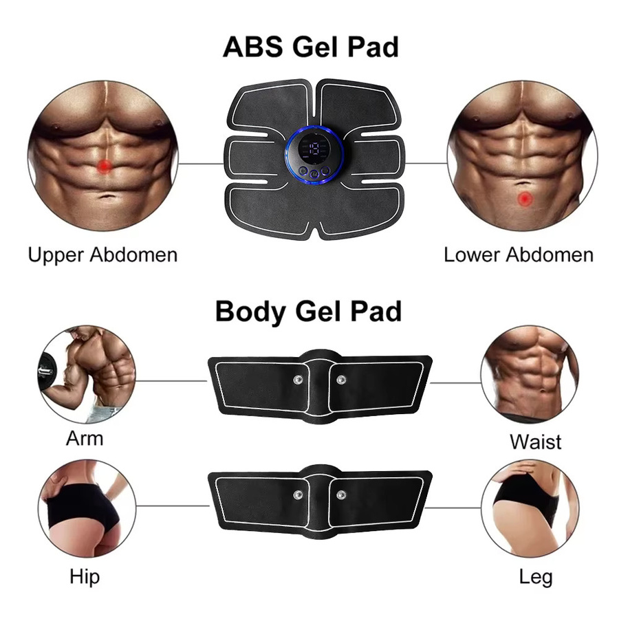 Raiuleko Elektrisches Körpermassagegerät, Schwarz, Unisex - Bild 4