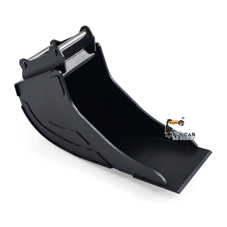 SFROG Handgelenk-Schaufelripper, Baggermodell, 1:14, Metall, Schwarz - Bild 1