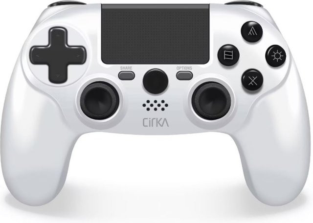 Hyperkin NuForce Wireless Controller in Weiß für PS4, PS5 und PC mit Bluetooth, USB-C und 3,5 mm Klinkenanschluss - Bild 1