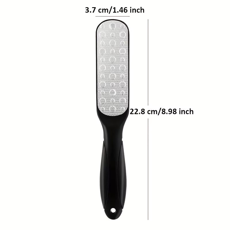 Ouriner Fußfeile, doppelseitig, Schwarz, Unisex - Bild 5