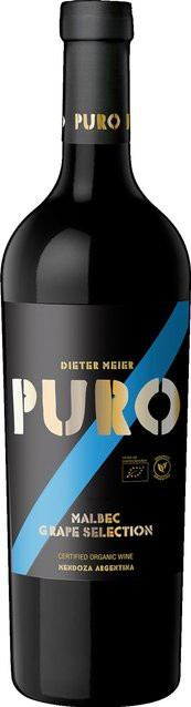 Dieter Meier Puro Malbec Grape Selection Rotwein 2021 trocken 0,75 l - Bild 1