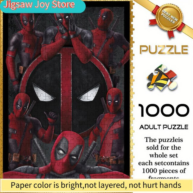 KAYOU Marvel Deadpool Multiverse Puzzle, bunt - Bild 1