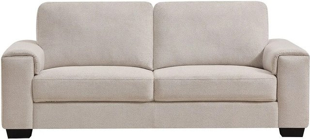 Vente-unique Sofa Embapo in Beige mit Stoffbezug, Breite: 202 cm - Bild 1
