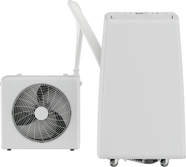 FM-SOLAR Mobile Split-Klimaanlage mit WiFi und App-Steuerung, 12.000 BTU, Weiß - Bild 1