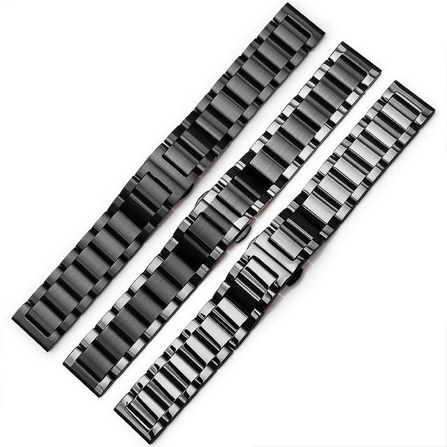 Aotelayer Uhrenarmband Edelstahl, Silber, Unisex - Bild 1