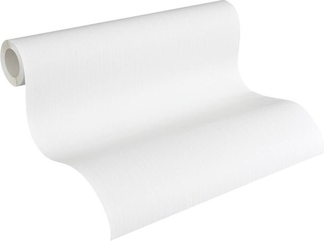 A.S. Création Vliestapete Meistervlies Protect in Weiß, überstreichbar und trocken abziehbar, Breite: 53 cm, Höhe: 1005 cm, Tiefe: 9,2 cm - Bild 1