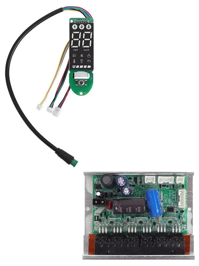 Xiaomi Elektroroller Motherboard Controller Dashboard Board mit Display-Schutzhülle für 4 Lite (Gen 1), Multicolor - Bild 3