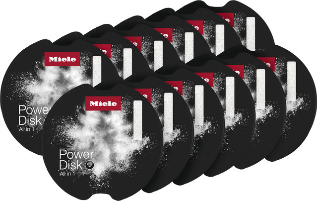 Miele PowerDisk All in 1 Vorratsset, 12 Stück, Schwarz - Bild 1