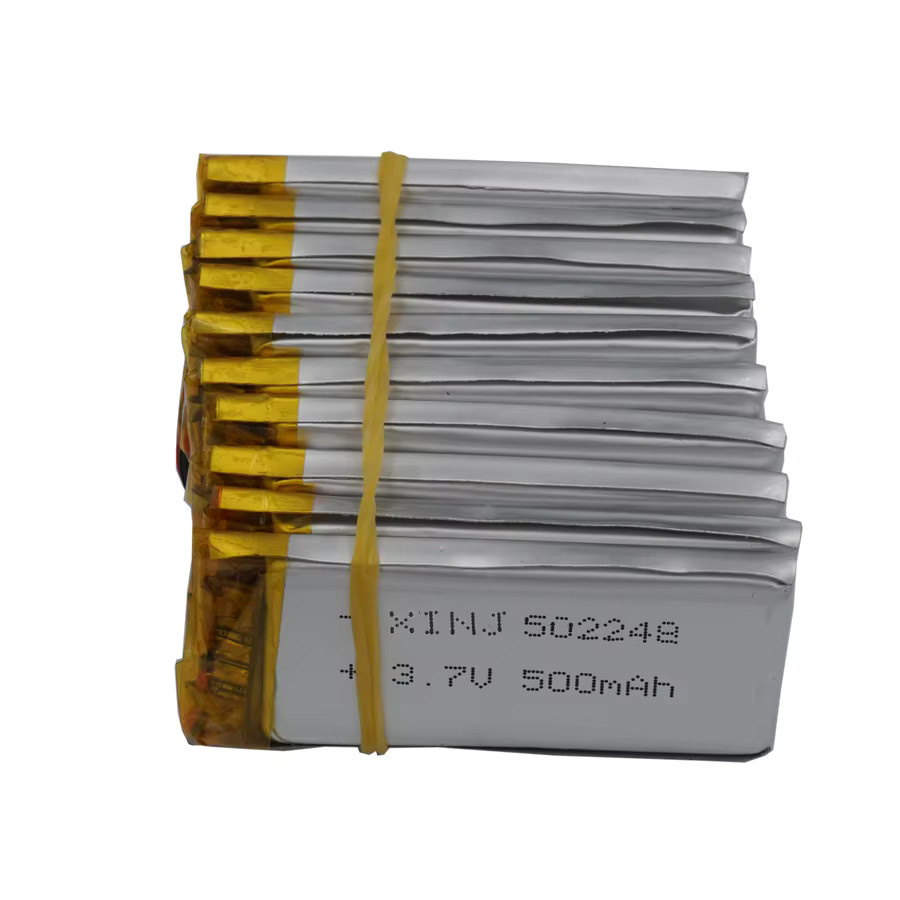 XINJ Li-Po Lithium-Polymer Akku 3,7V 500mAh Silber für GPS-Kameras und MP4-Player - Bild 2