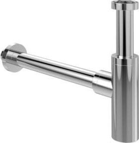Villeroy & Boch Siphon Flaschensiphon Wandmontage Chrom, B/T/H: 5,0 x 19,0 x 34,5 cm - Bild 1