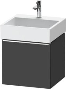 Duravit Waschtischunterschrank D-Neo, Wandhängend, Grau Matt, B: 48,4 cm, T: 44,2 cm - Bild 1
