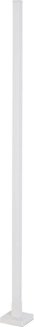 NOLO Stehlampe Tim LED modern weiß dimmbar mit Fernbedienung B/T/H: 12,5 x 12,5 x 150 cm - Bild 1