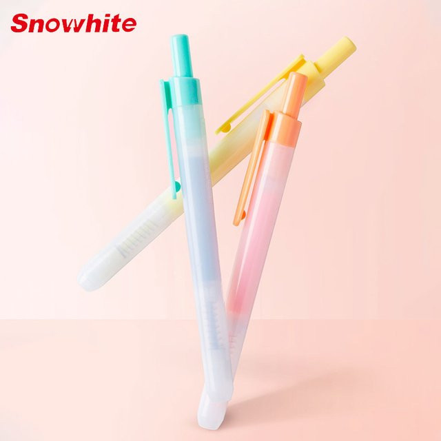 BUNKI Textmarker-Set Multicolor mit Keilspitze für Schule und Büro - Bild 1
