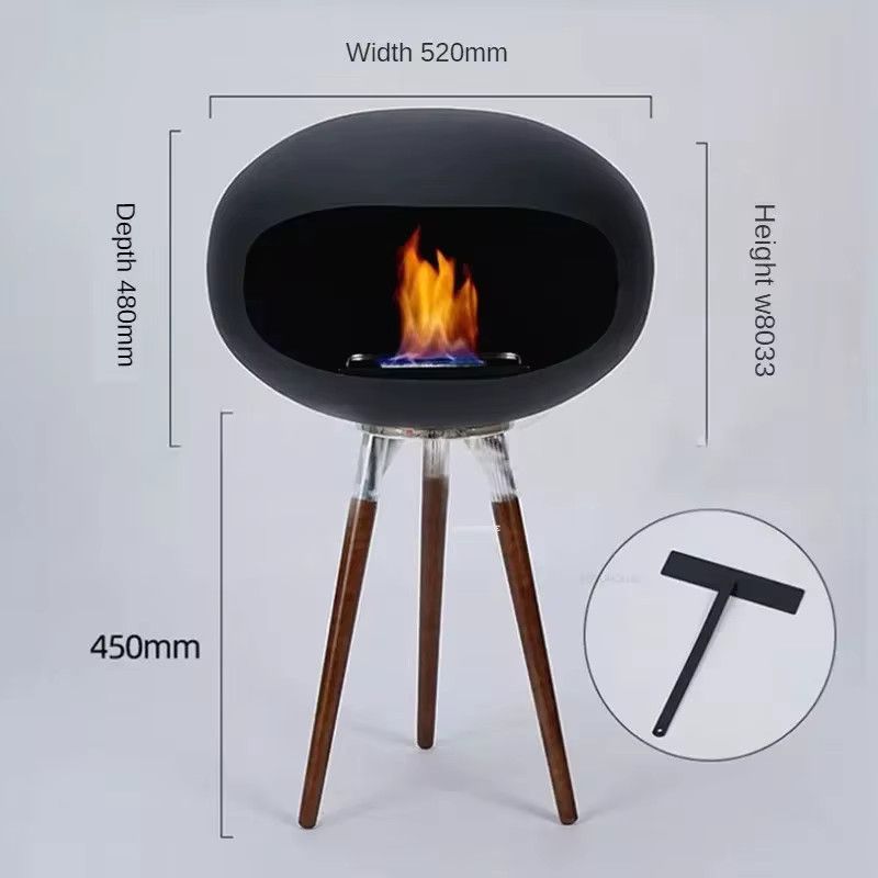 LIUXIN Nordic Schmiedeeisen Standornament in Weiß für moderne Wohnkultur und kreative Dekoration - Bild 2