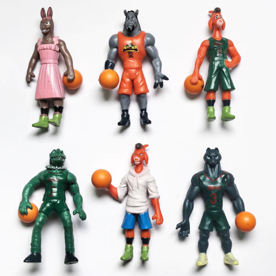 Bandai Film-Goat-Basketball-Traum-Actionfiguren, Modellfiguren, 6-teiliges Set - Bild 2
