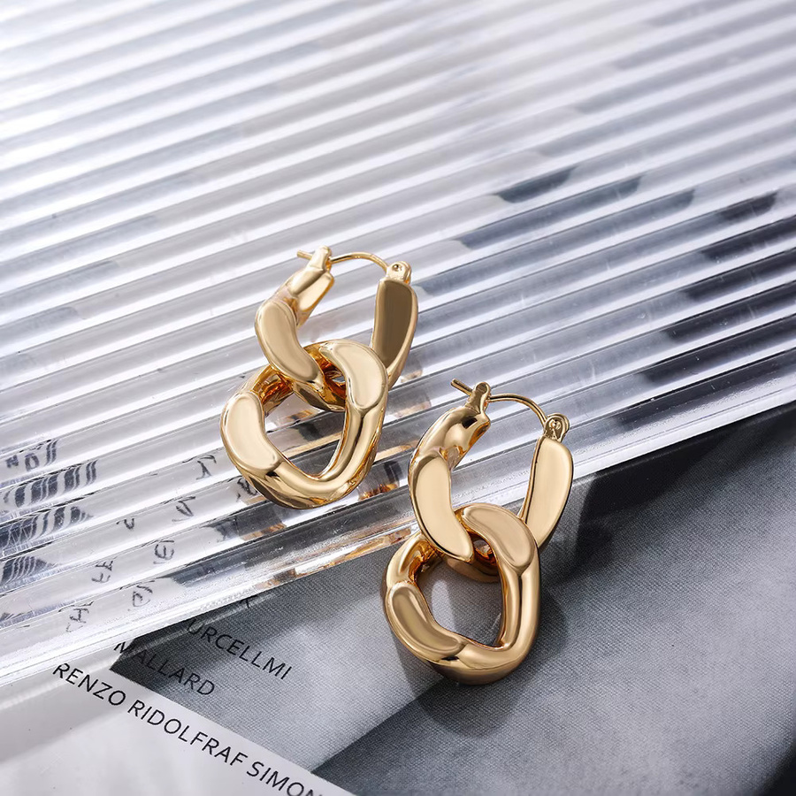 Erpels Creolen-Ohrringe, Gold, Damen - Bild 4