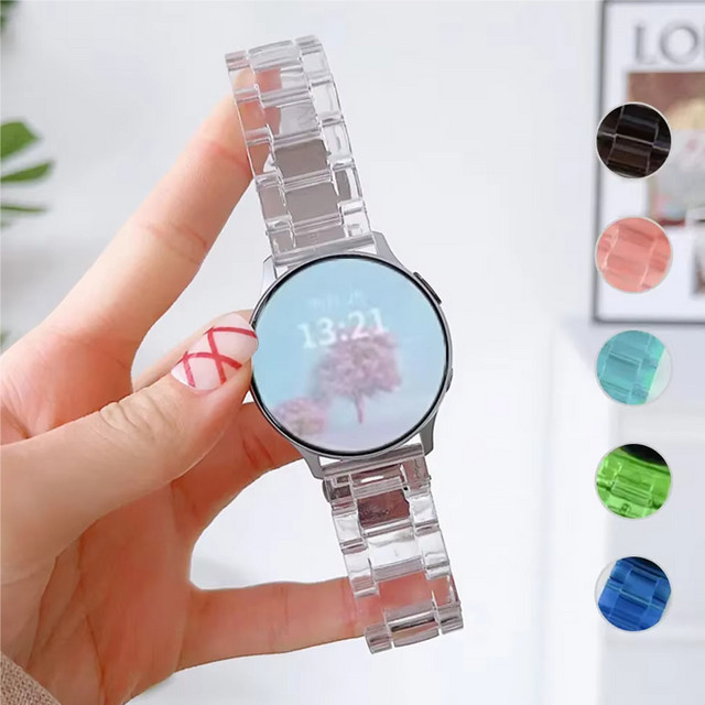 NEY Uhrenarmband Kunststoff, Transparent, Unisex - Bild 1