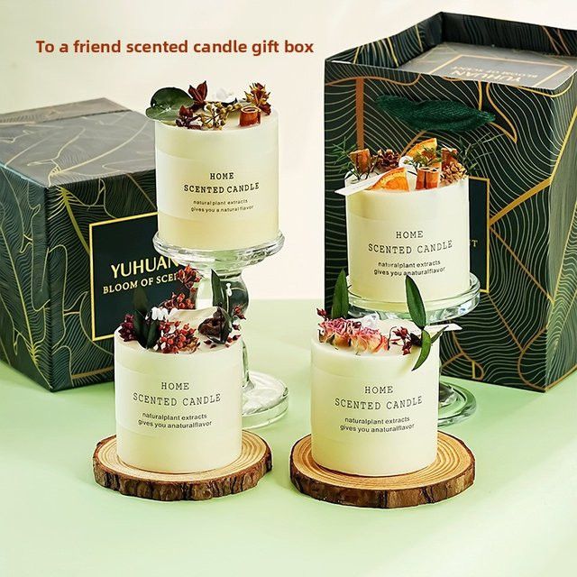 Forest Home Duftkerze Hotel Home aus Sojawachs mit Geschenkbox zur Aromatherapie - Bild 1