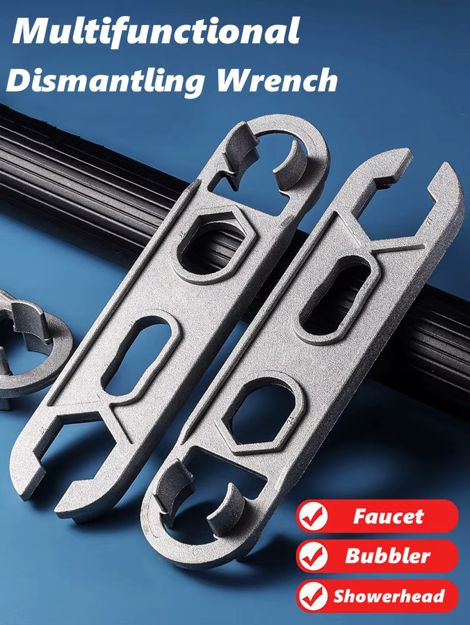 NIUXIANG Multifunktions-Wasserhahnschlüssel für die professionelle Wartung und Demontage von Küchenspülen-Belüftern und Duschköpfen - Bild 2