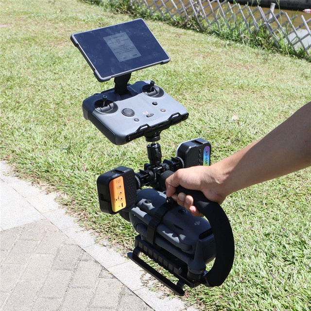 DIGIT U-förmige Expansion-Halterung für DJI Mavic 4 Pro Drohne und RC Pro 2 als Handheld Follow-Schießen-Set - Bild 1