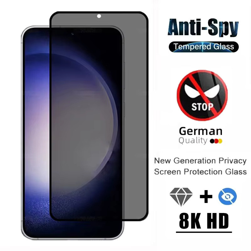 2er-Set Samsung Galaxy Privatsphäre Displayschutz aus 9H gehärtetem Glas, transparent, passend für S10e, S10, Note Lite, S20 FE, S21, S23 FE und S24 FE - Bild 2